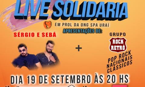 Live Solidária em Prol da Ong SPA - Uraí